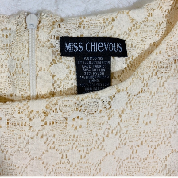 Retro Vintage Miss Chievous Lace Dress - Picture 5 of 5